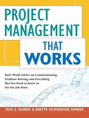 cover image of Project Management That Works
